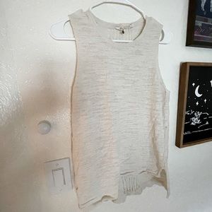 Cream lucky tank